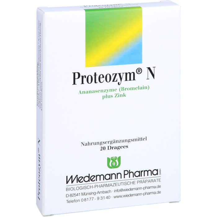 Proteozym N Dragées, 20 pcs. Tablets