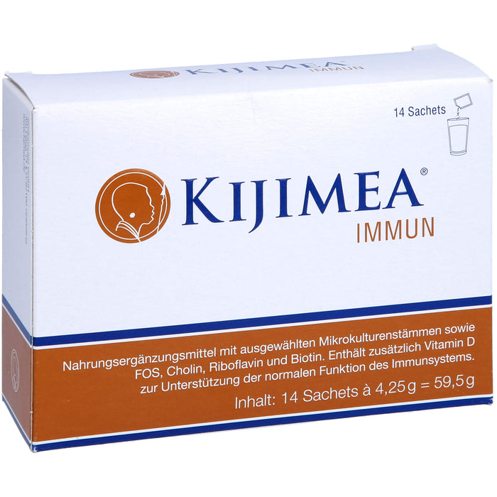 Kijimea Immun Pulver bei Grippe und grippalen Symptomen, 14 pc Sachets