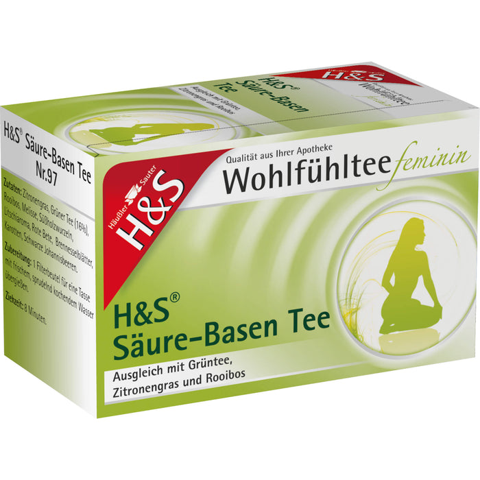 H&S Säure-Basen Tee Wohlfühltee feminin, 20 pcs. Filter bag