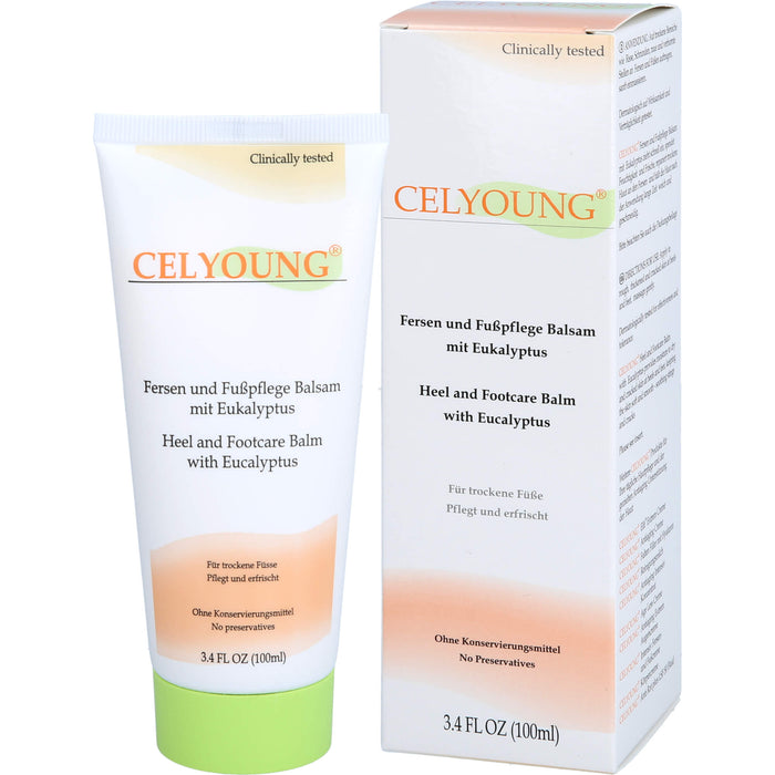 CELYOUNG Fersen + Fusspflege BALSAM m.Eukalyptus, 100 ml BAL