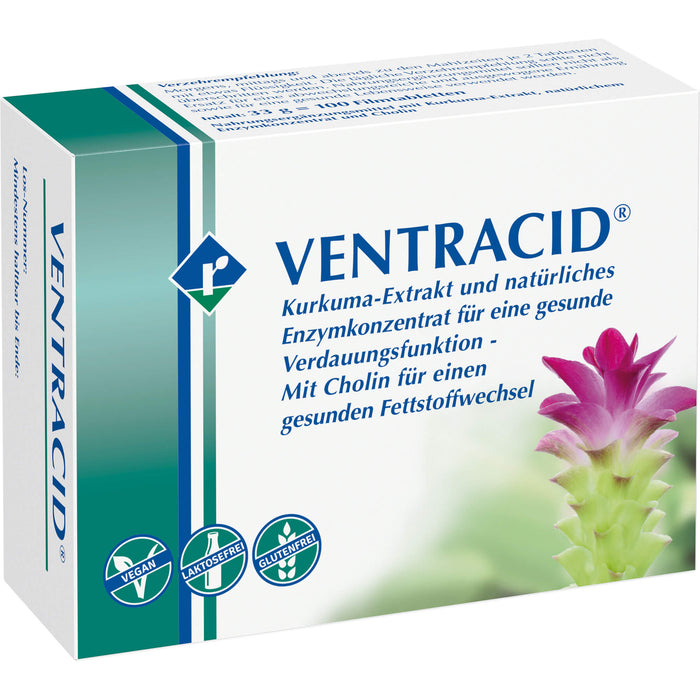 VENTRACID für eine gesunde Verdauungsfunktion Tabletten, 100 pcs. Tablets