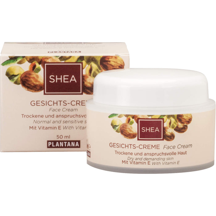 Plantana Shea-Butter Gesichts-Creme, 50 ml CRE