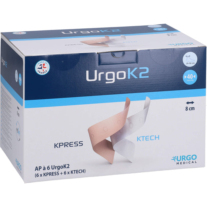 UrgoK2 Kompr.Syst.Knoechelumf.25-32cm 8cm breit, 6 St BIN