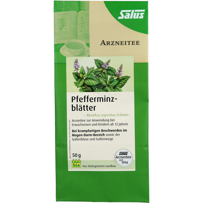 Salus Pfefferminzblätter Arzneitee, 50 g Thé