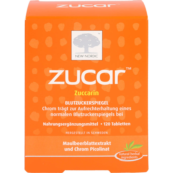 zucar Zuccarin Tabletten, 120 pcs. Tablets