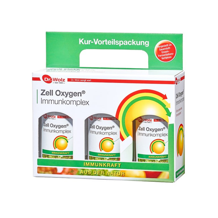 Dr. Wolz Zell Oxygen Immunkomplex Konzentrat Kur-Vorteilspackung, 750 ml Solution