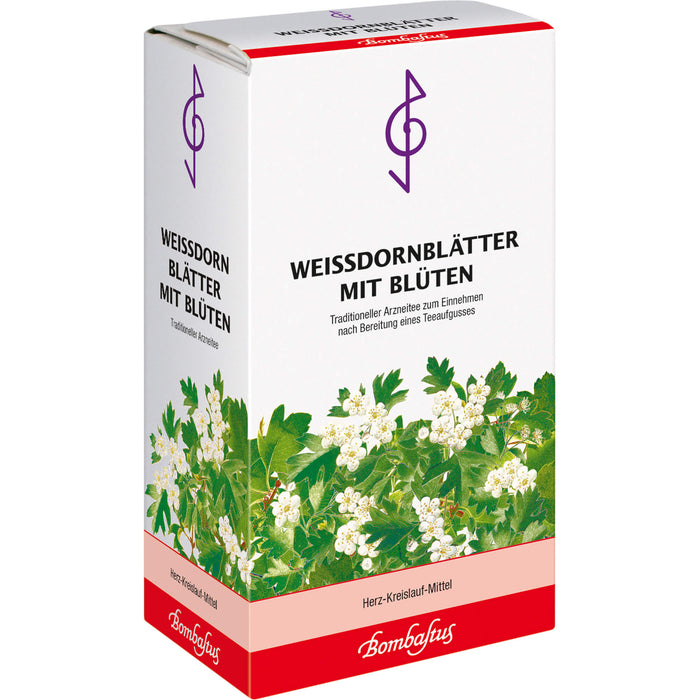 Weißdornblätter mit Blüten, 90 g TEE