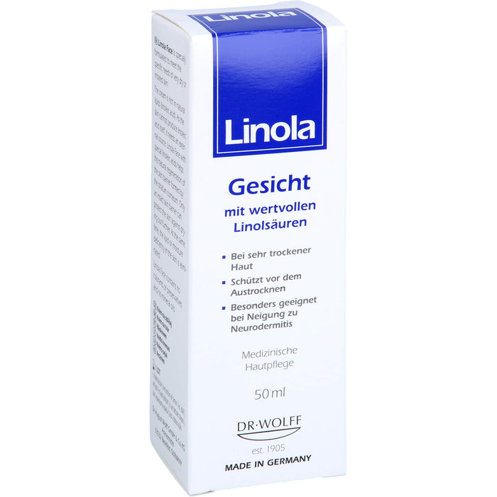 Linola Gesicht Creme, 50 ml Creme