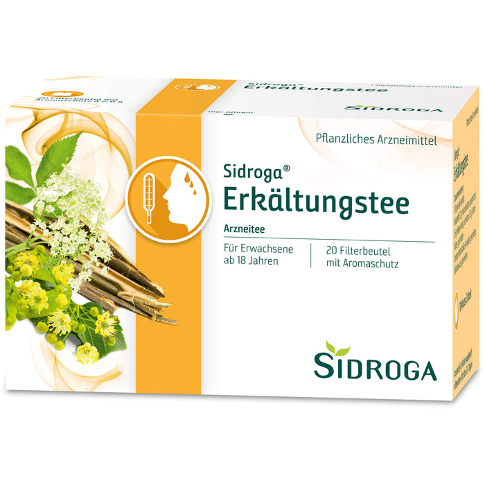 Sidroga Erkältungstee, 20 pcs. Filter bag