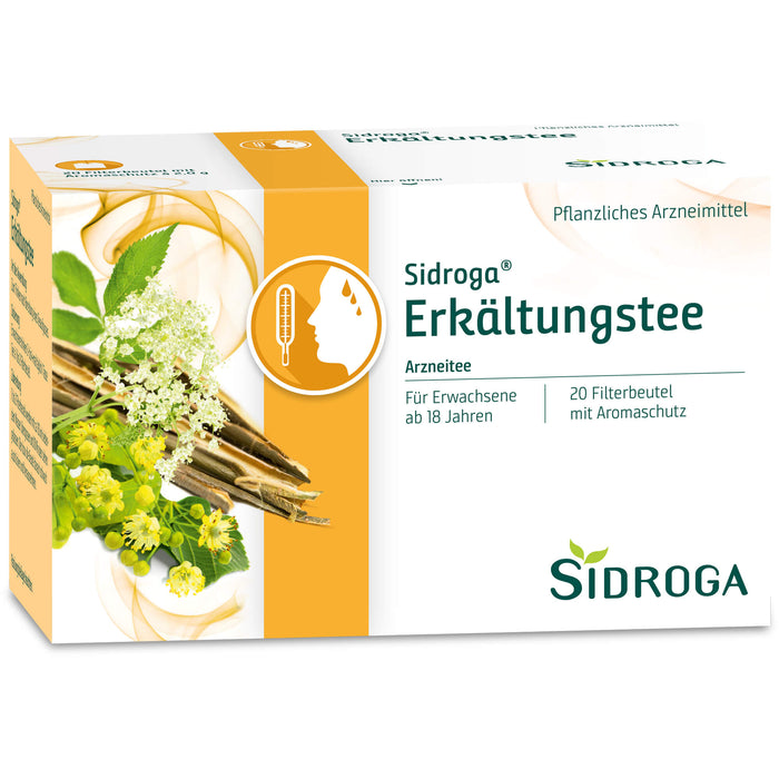 Sidroga Erkältungstee, 20 pcs. Filter bag