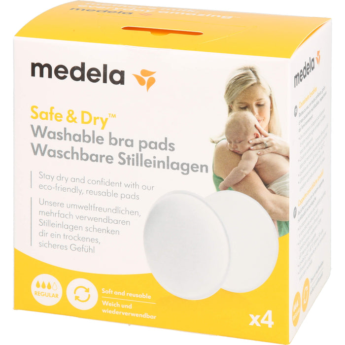 Medela Waschbare Stilleinlagen, 4 St