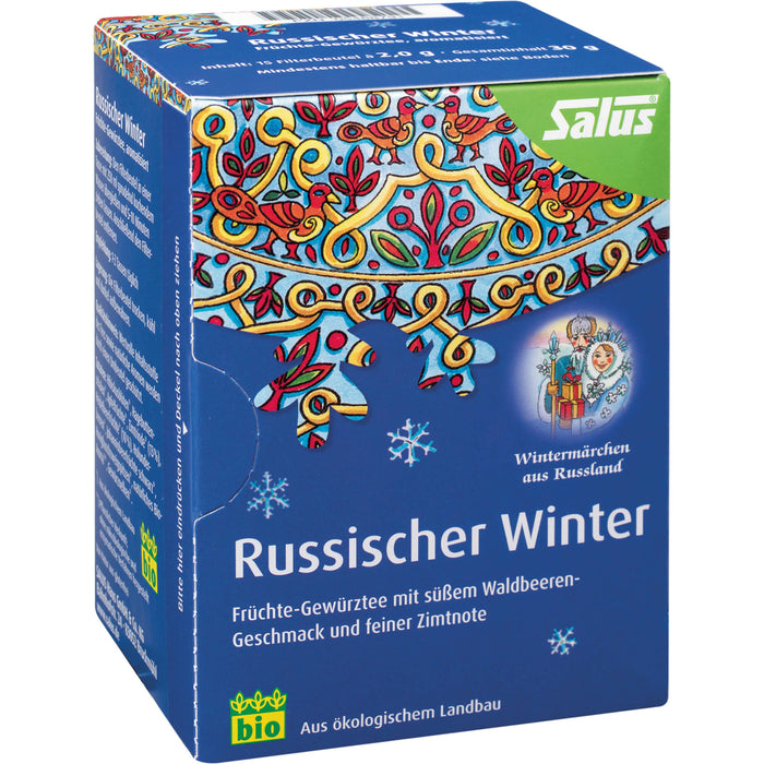 Russischer Winter Früchtetee bio Salus, 15 St FBE