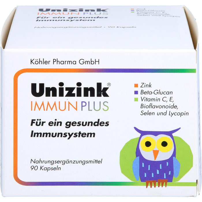 Unizink Immun Plus, 90 St. Kapseln