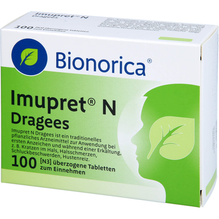 Imupret N Dragees, 100 pc Tablettes