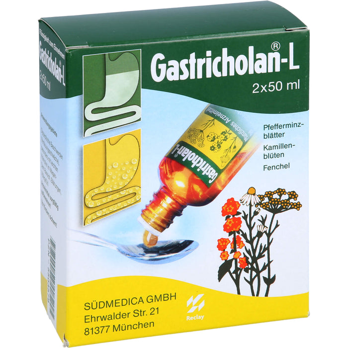 Gastricholan-L Mischung bei Verdauungsbeschwerden, 100 ml Solution