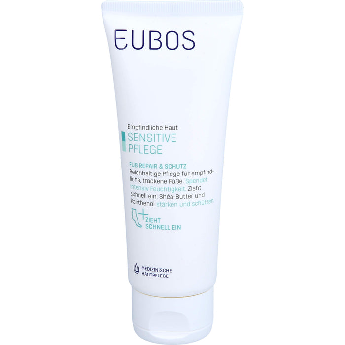 EUBOS Sensitive Pflege Repair & Schutz Fußbalsam, 100 ml Crème