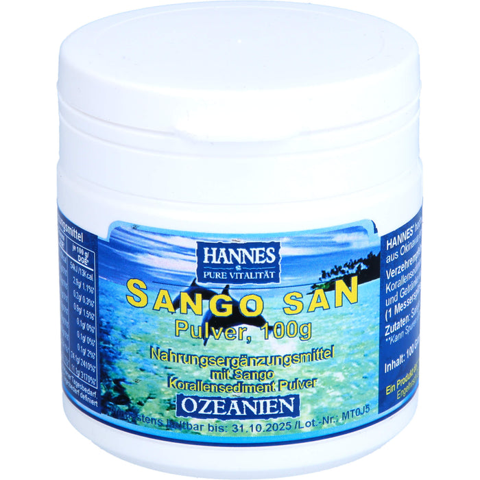 HANNES Sango San Pulver, 100 g Poudre