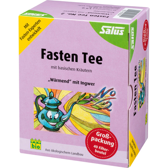 Salus Fasten Tee Nr. 2 wärmend mit Ingwer, 40 pcs. Filter bag