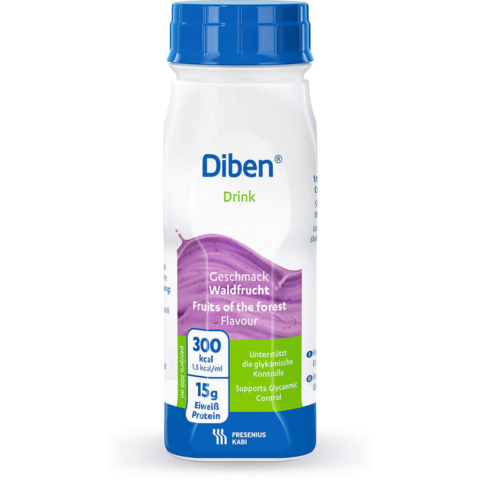 DIBEN DRINK WALDFRUCHT (1,5 KCAL/ML), 4X200 ml FLU