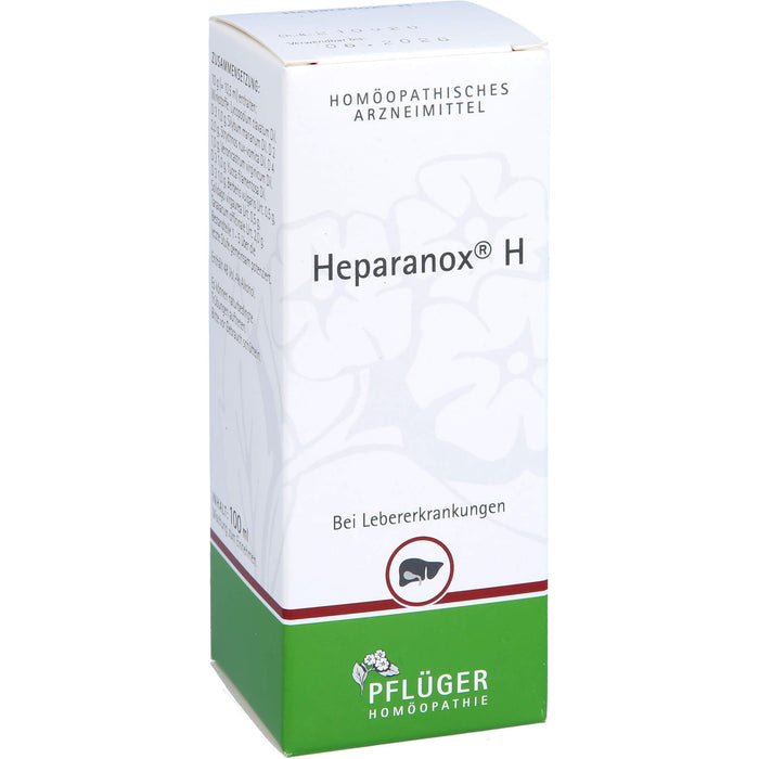 Heparanox H Mischung bei Lebererkrankungen, 100 ml Lösung