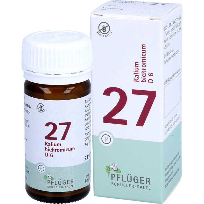 PFLÜGER Biochemie 27 Kalium bichromicum D 6 Tabletten, 100 St. Tabletten