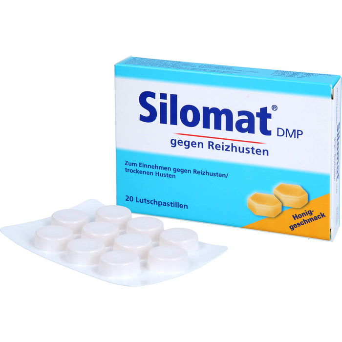 Silomat DMP Lutschpastillen mit Honig, 20 St. Tabletten