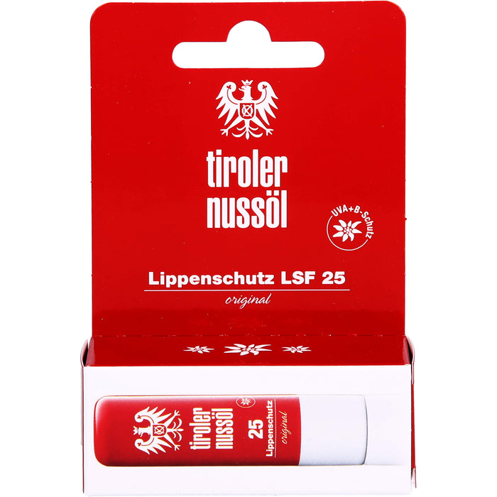 DERMAPHARM Tiroler Nussöl original Lippenschutz LSF25, 1 pc Plume