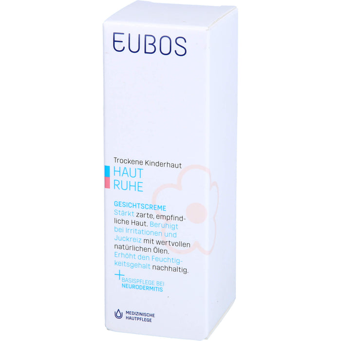 EUBOS Kinder HAUT RUHE Gesichtscreme, 30 ml Crème