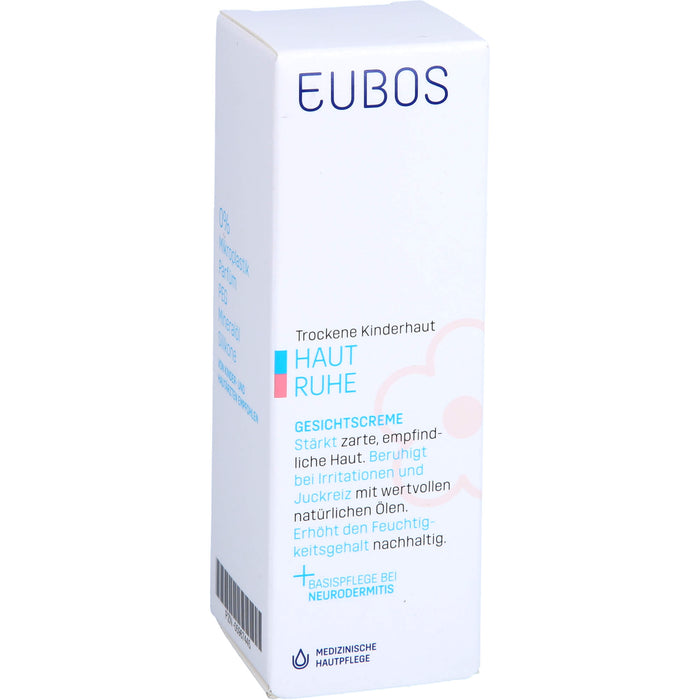 EUBOS Kinder HAUT RUHE Gesichtscreme, 30 ml Creme