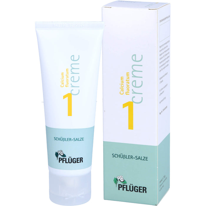 PFLÜGER Biochemie 1 Calcium fluoratum D 4 Creme, 75 g Creme