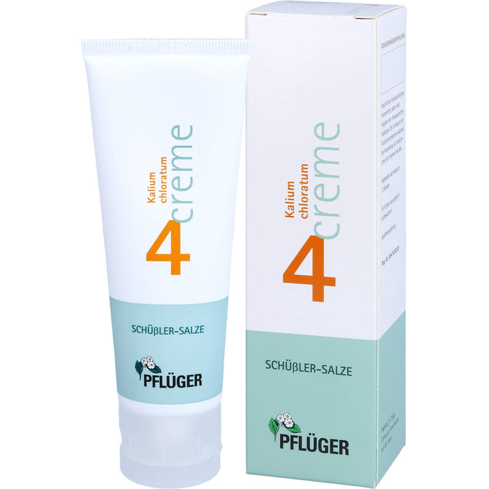 Pflüger Biochemie Nr.4 Kalium chloratum Creme, 75 g Creme