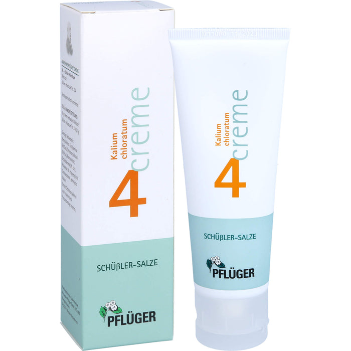 Pflüger Biochemie Nr.4 Kalium chloratum Creme, 75 g Creme