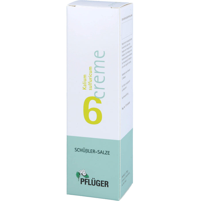 Biochemie Nr.6 Kalium sulfuricum Pflüger Creme, 75 g Creme