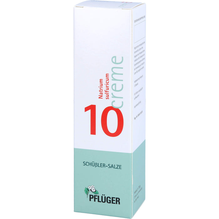 Biochemie Nr.10 Natrium sulfuricum Pflüger Creme, 75 g Creme