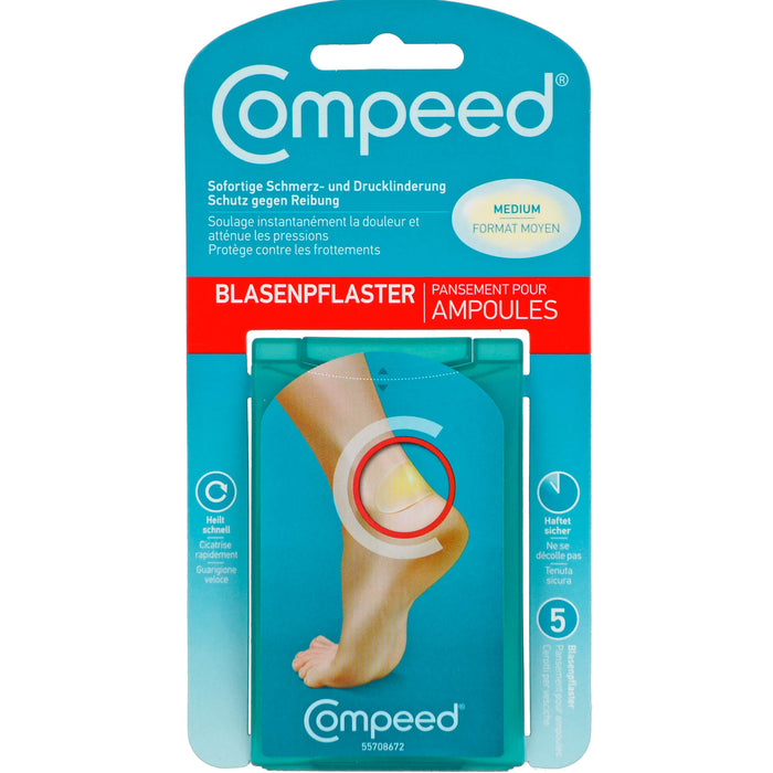 COMPEED Blasenpflaster medium, 5 St. Pflaster