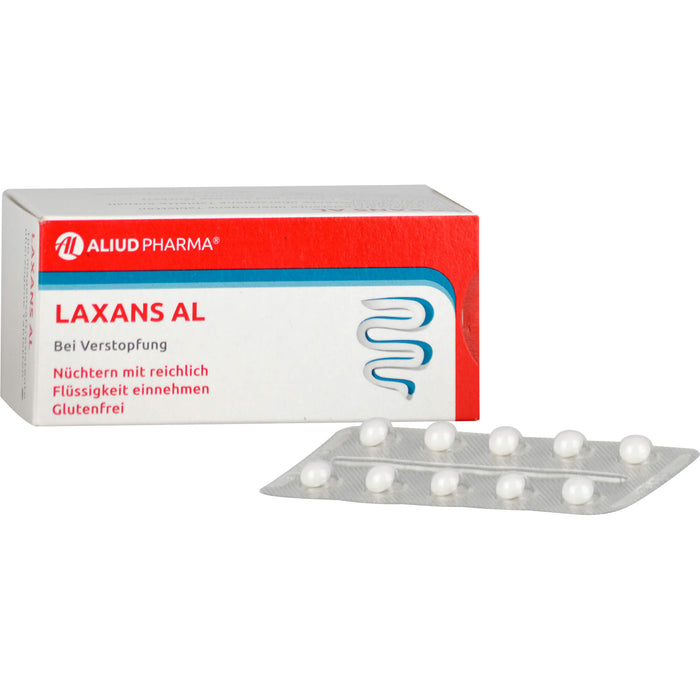 Laxans AL Dragees, 100 pcs. Tablets