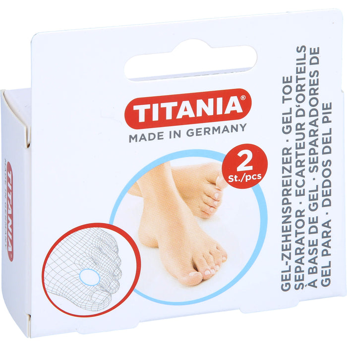 Zehenspreizer aus Gel TITANIA, 2 St