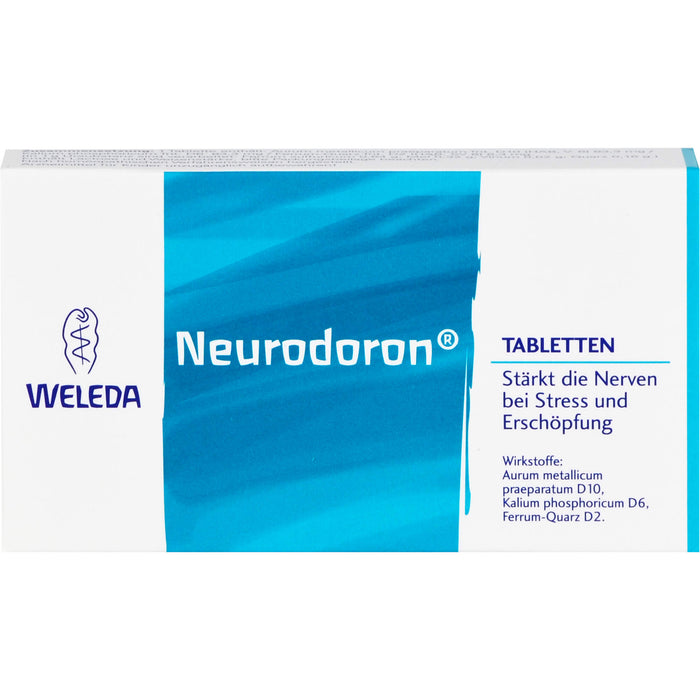 WELEDA Neurodoron Tabletten bei Stress und Erschöpfung, 80 pcs. Tablets