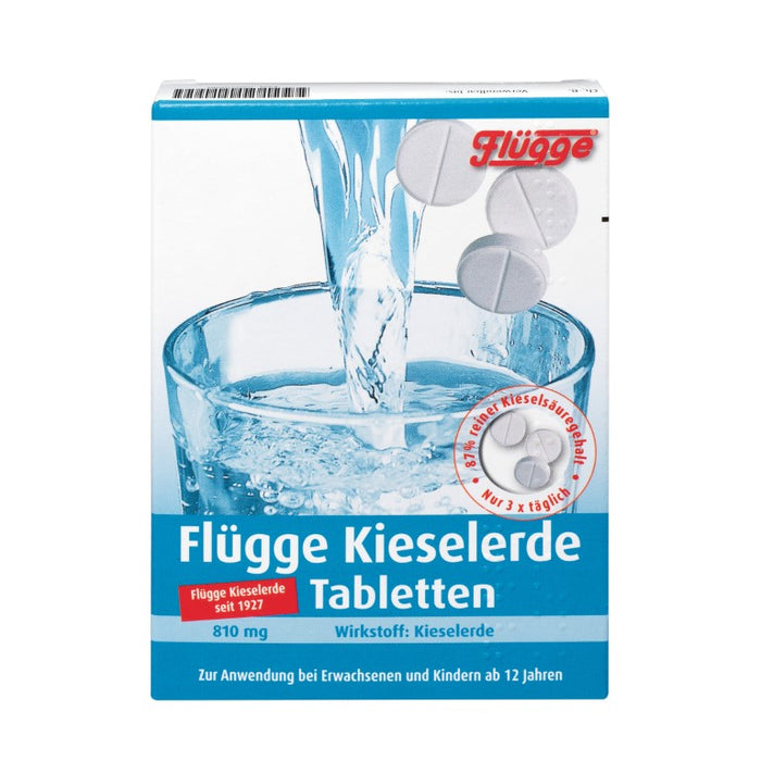 Flügge Kieselerde Tabletten, 60 St. Tabletten