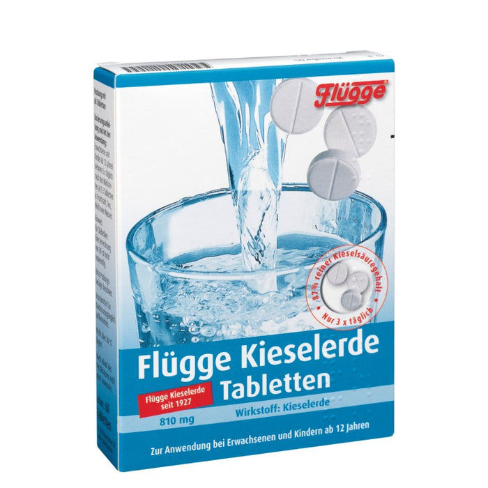 Flügge Kieselerde Tabletten, 60 St. Tabletten