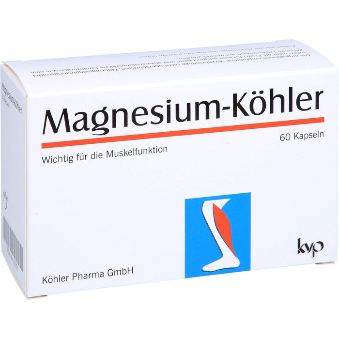 Magnesium-Köhler Kapseln, 60 St. Kapseln