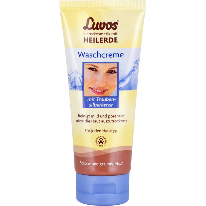 Luvos Naturkosmetik mit Heilerde Waschcreme, 100 ml Cream