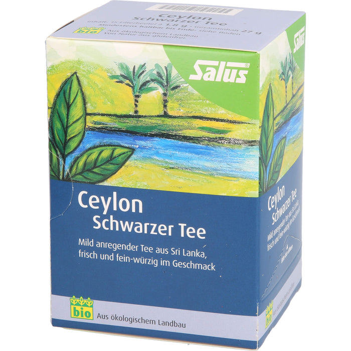 Ceylon Schwarzer Tee bio Salus, 15 St FBE