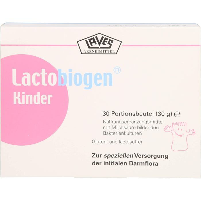 Lactobiogen Kinder Portionsbeutel, 30 St. Beutel