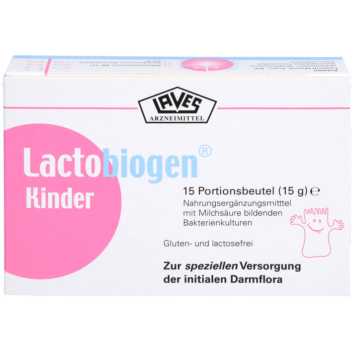 Lactobiogen Kinder Portionsbeutel, 15 pc Sachets