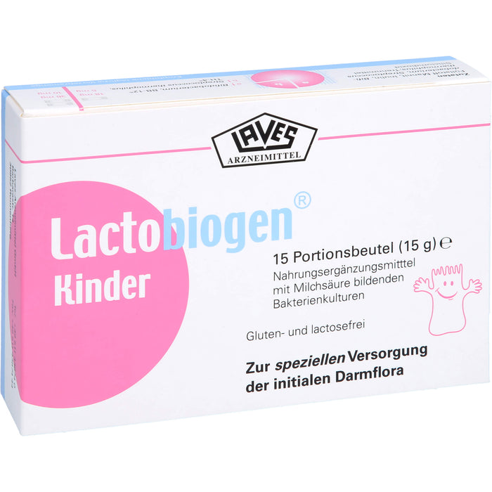 Lactobiogen Kinder Portionsbeutel, 15 pcs. Sachets