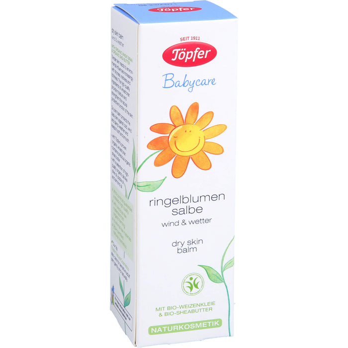 Töpfer Babycare Ringelblumensalbe Wind & Wetter, 75 ml Onguent