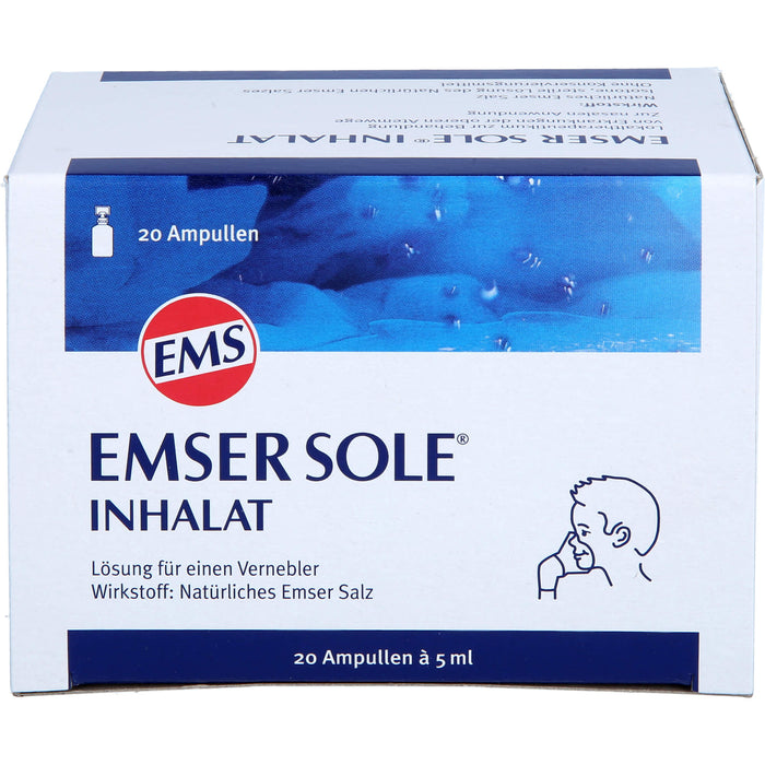 EMSER SOLE Inhalat Ampullen, 20 St. Ampullen