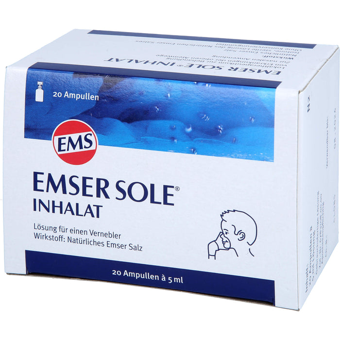 EMSER SOLE Inhalat Ampullen, 20 St. Ampullen