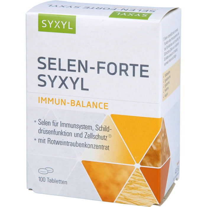 SYXYL Selen-Forte Immun-Balance Tabletten, 100 St. Tabletten